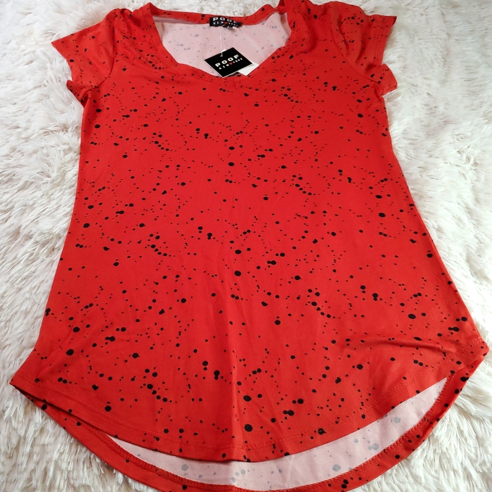 Women's Stylish red shirt